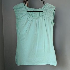 Ann Taylor Cap Sleeve Top